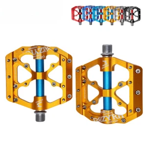 BMX MTB Road Bicycle Pedals Ultralight Anti-slip CNC 3 Sealed Bearing Pedals - Picture 1 of 30