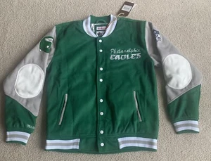 NWT M&N Princess Diana Lady Di Philadelphia Eagles Jacket Coat Size Small - Picture 1 of 6