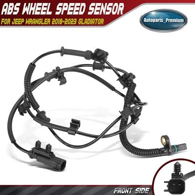 Front LH or RH ABS Wheel Speed Sensor for Jeep Wrangler JL 2018-2023 Gladiator - Image 1 of 4