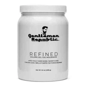 Gentlemen Republic Refined Hair Gel 64 oz – Strong Hold – Authentic - Picture 1 of 1
