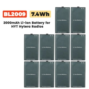 Batteria 10PZ 4.2V 2000mAh alta qualità BL2009 per HYT Hytera TD350/360 PD375 - Foto 1 di 12