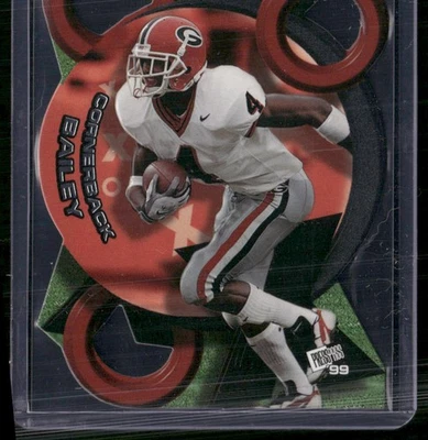 1999 Press Pass #XO3 Champ Bailey X's and O's - Image 1 of 2