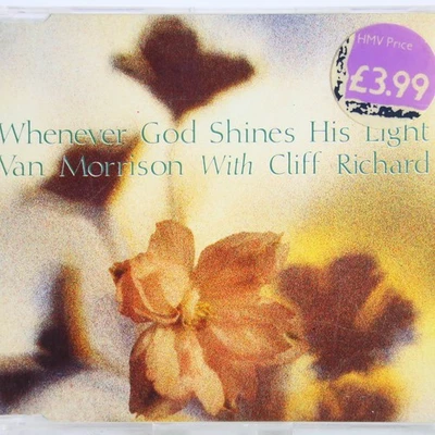 Music Musik MAXI CD Van Morrison With Cliff Richard – Whenever God Shines Hi Gut - Bild 1 von 2