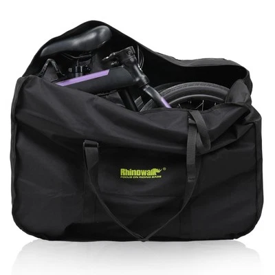20" Folding Bike Transport Bag Large Travel Cycling Bicycle Storage Carry Case - Image 1 of 4