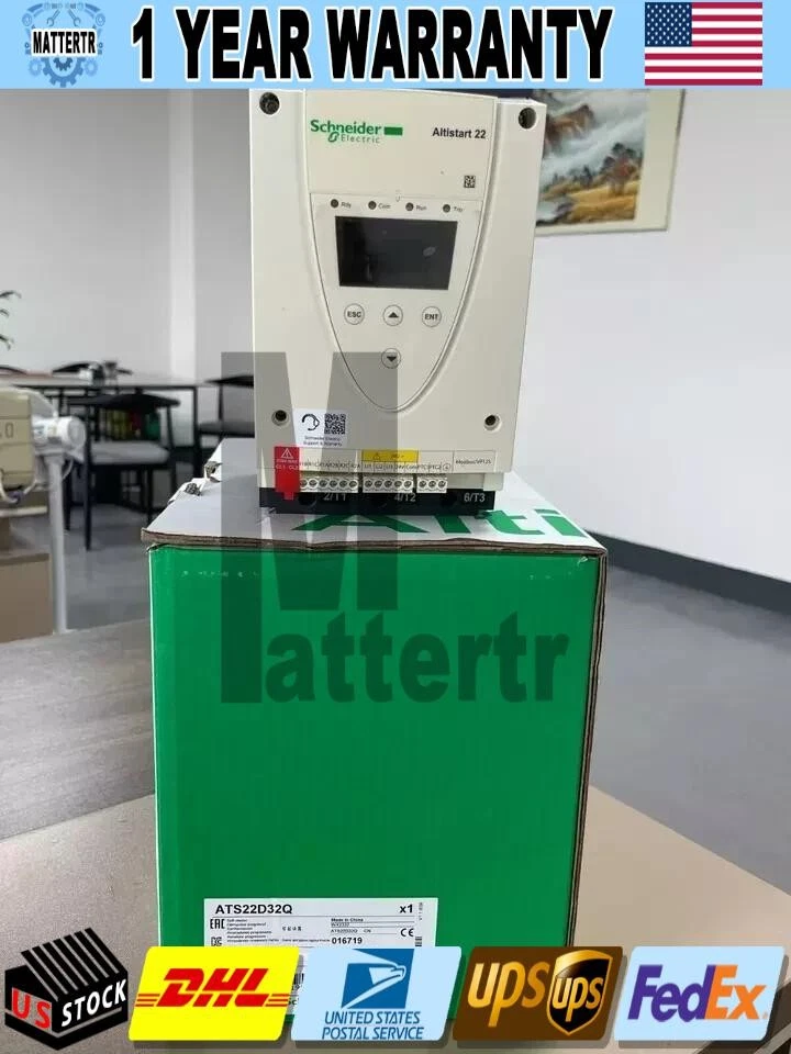 For  ATS22D32Q Motor soft starter Three phase 230-440V 15KW US Free TAX - Image 1 of 1