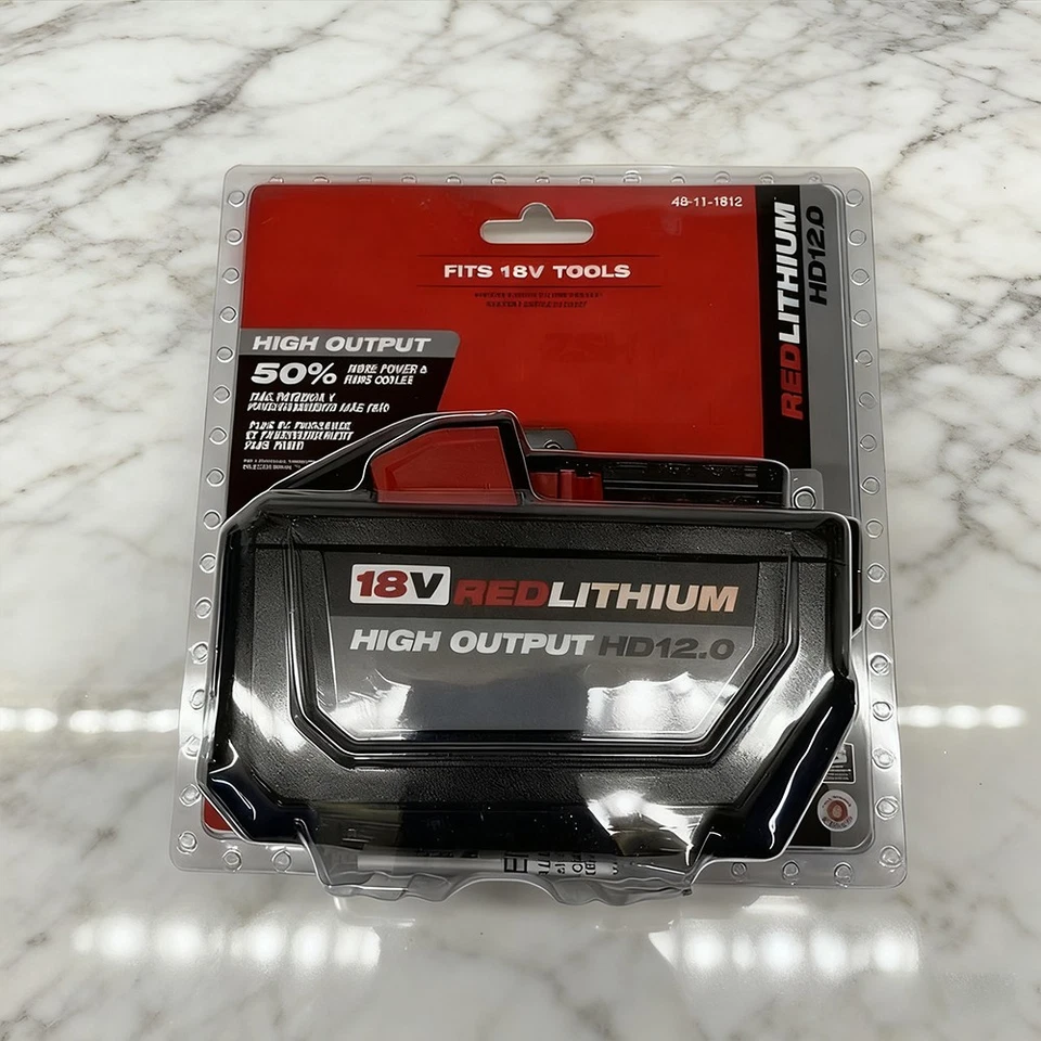 1 Pack Battery NEW For Milwaukee 48-11-1812 M18 Lithium High Output HD 12.0