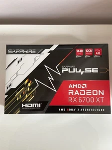 AMD Radeon RX 6700 XT Sapphire Pulse 12GB GDDR6 Graphics Card - Picture 1 of 6