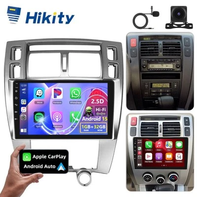 10" Android15 CarPlay Radio Für Hyundai Tucson JM 2004-2010 GPS NAVI RDS BT WIFI - Bild 1 von 4