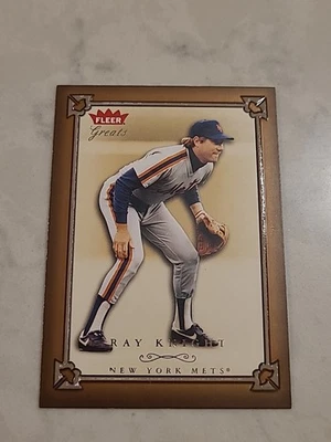 2004 Fleer Greats Of The Game- Ray Knight #111 METS - Image 1 of 2