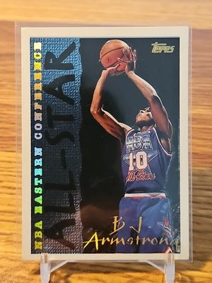 1994 TOPPS ALL STAR #9 B.J. ARMSTRONG EASTERN CONFERENCE  BASKETBALL CARD - Image 1 of 2