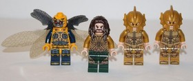 4 DC Comics Lego Minifigures from 2017 Retired set #76085 Battle of Atlantis