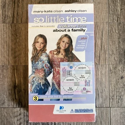 Mary-Kate  Ashley Olsen - So Little Time Vol. 3: About a Family VHS  - Image 1 of 4