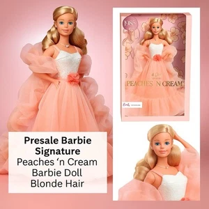 Presale Barbie Signature Peaches & Cream Blonde - Imagen 1 de 12