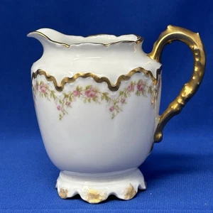 Antique Haviland Limoges Creamer Made for The Wilson Grocery Co. Greeley Colo. - Picture 1 of 14