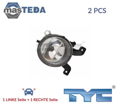 19-0436001 NEBELSCHEINWERFER PAAR SET TYC 2PCS NEU OE QUALITÄT - Image 1 of 4