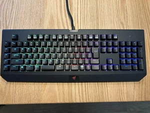Razer BlackWidow Chroma Gaming Keyboard Used Tested - Picture 1 of 3