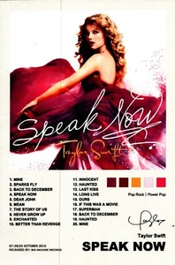 Álbumes de Taylor Swift Habla ahora y folclore lienzo carteles 12’’’ X 8’’’ - Imagen 1 de 3
