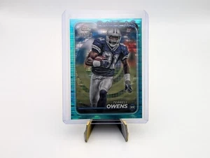 2024 Topps Chrome Terrell Owens #54 Aqua Sonar Refractor /199 Dallas Cowboys - Picture 1 of 2
