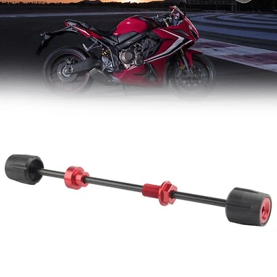 1 pieza roja para Triumph Tiger 800 XC 2011-21 eje delantero horquilla rueda deslizadores de choque Foto 1 de 4