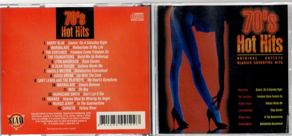 70's Hot Hits - 15 classic 70's tracks (CD) - Image 1 of 1