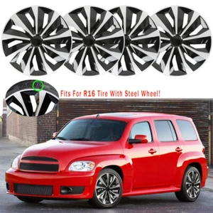16" Set of 4 Wheel Covers Full Rim Snap On Hub Cap R16 For Chevrolet HHR 2006-11 - Picture 1 of 15