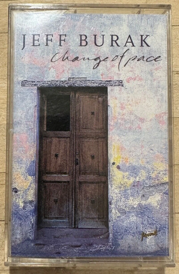Vintage Cassette Tape Jeff Burak Change of Pace (1997) Easy Listening Meditative - Image 1 of 3