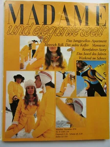 Madame y Mundo Elegante Nº 11/1970, Dunja Raijter, Richard Burton, - Imagen 1 de 2