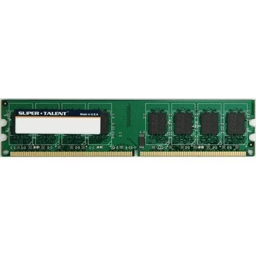 Super Talent DDR2-800 2GB 128x8 PC2-6400 PC6400 SDRAM Desktop Memory RAM Module - Image 1 of 1