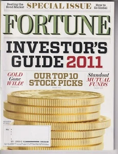 Fortune December 27, 2010 Investor's Guide 2011 (Magazine: Business, Finance) - Imagen 1 de 1