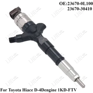 Fuel Injector 23670-0L100 23670-30410 For Toyota Hiace D-4Dengine 1KD-FTV - Picture 1 of 5