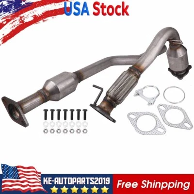 Juego de 2 convertidores catalíticos para Chevy Equinox GMC Terrain 2,4 L 2010-2014 Foto 1 de 4