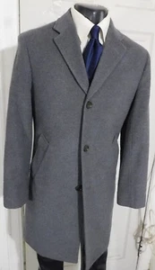 J CREW LUDLOW WOOL-CASHMERE SIZE 34 SHORT GRAY 3 BUTTON COAT - Picture 1 of 5