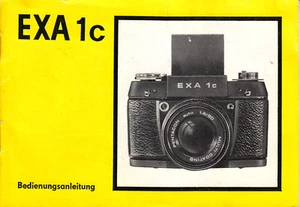 Exa 1C Original Bedienungsanleitung (Deutsch) Nr.B.12 - Bild 1 von 1