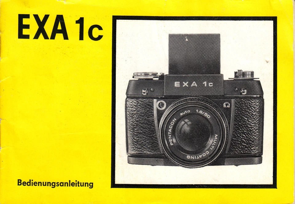 Exa 1C Original Bedienungsanleitung (Deutsch)  Nr.B.12 - Bild 1 von 1