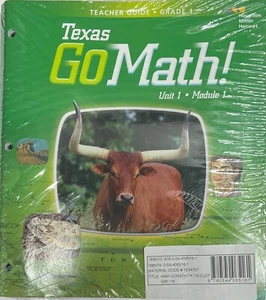 Texas Go Math 1st Grade 1 Teacher Edition Set All Chapters - Picture 1 of 1