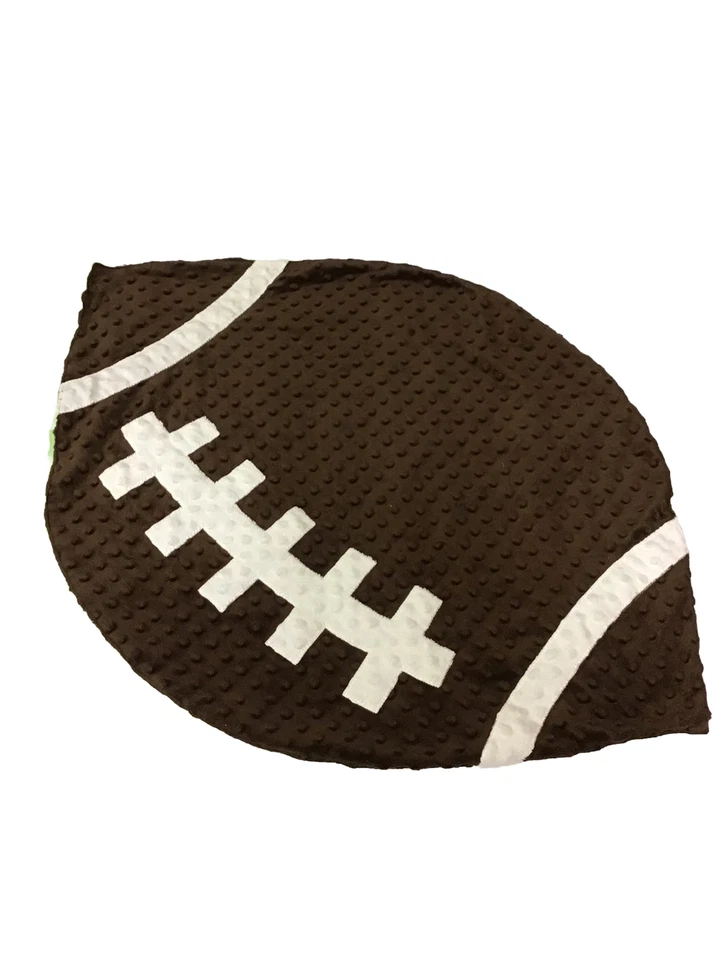 Mudpie Minky Football Decorative Blanket (BIN AN) - Image 1 of 4