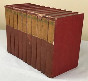 LIMITED ED. The Works of Rudyard Kipling, 10 Vol. Set, Edition de Luxe, 1899 - Picture 1 of 24