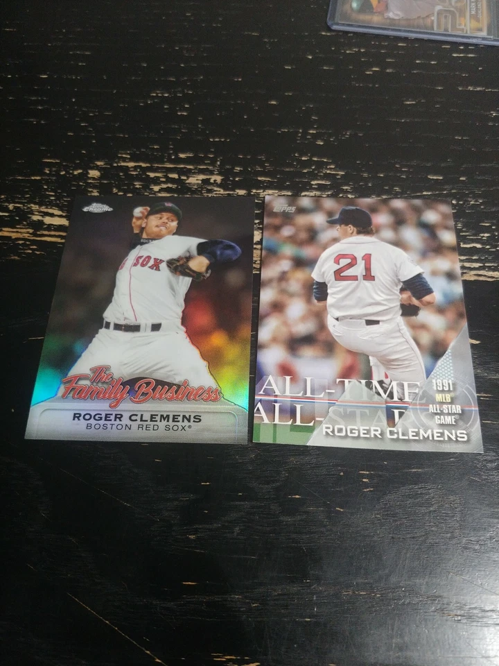 Rodger Clemens The Family Business Topps Chrome Refractor Boston Red Sox ➕ - Image 1 of 1
