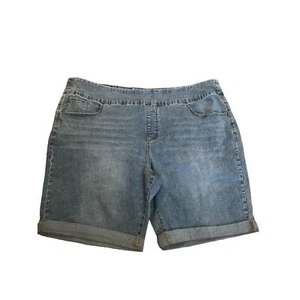 Terra Sky 3X 24 26 Shorts Stretchy Comfortable Plus Size NWT - Picture 1 of 3