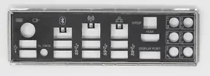 MSI Z77 MPOWER - ATX Blende Slotblende IO Shield Slotblech (#14386) - Bild 1 von 1