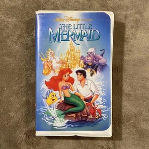 Rare Disney The Little Mermaid VHS (Black Diamond Edition) Banned Cover! - Bild 1 von 7