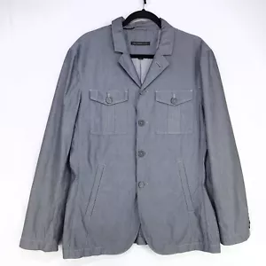 John Varvatos Jacket Mens Large Casual Sports Coat Blazer Gray - Picture 1 of 12