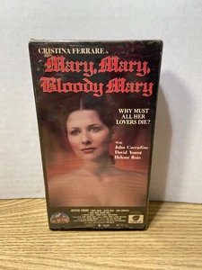 Mary, Mary, Bloody Mary VHS 1987 Cristina Ferrare Suspense Free Shipping! - Picture 1 of 8