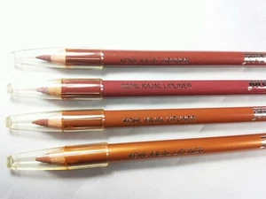 Jordana Kohl Kajal Pencil Lip Liner Set of 4 Honey Coffee Maroon and Oro - Picture 1 of 4