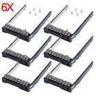 6-Pack New HPE 2.5" HDD Drive Tray Caddy DL365 DL385 325 G10 Gen10 Plus P22892