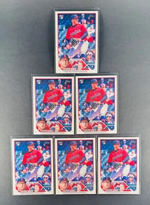 2023 TOPPS UPDATE TANNER BIBEE RC 6-PACK LOT #US168 GUARDIANS QNTY DISCOUNT! - Picture 1 of 2