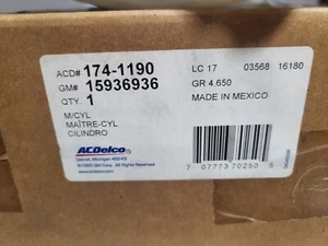 ACDelco GM ORIGINAL EQUIPMENT BRAKE MASTER CYLINDER 174-1190 - Bild 1 von 4