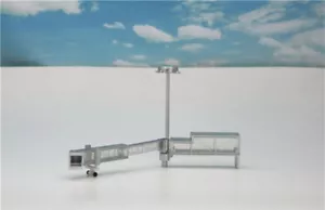 Kit 1/400 accesorios de aeropuerto para pasajeros de aeropuerto Newspeed plateados gris transparente - Imagen 1 de 2