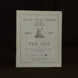 1945-1949 13vols Royal Naval College Eaton Chester Dartmouth The List of Officer - Imagen 1 de 11