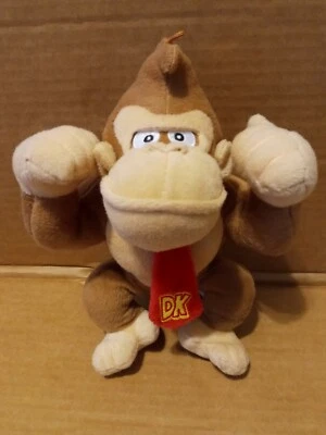 Muñeco de peluche Donkey Kong 10 pulgadas Super Mario 2017 con licencia oficial Foto 1 de 4